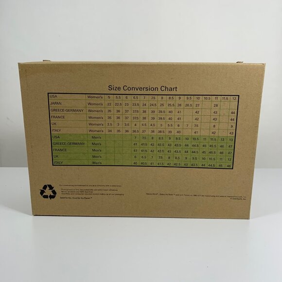 Nature Walk By Earth Erin 7M Womens Brown Leather Upper Sandals Adjustable Strap - Picture 12 of 12